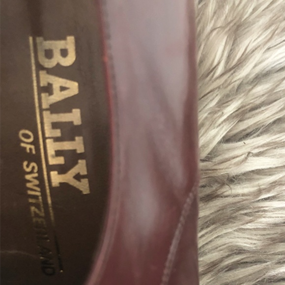 Bally Lace Ups Loafers Burgundy - Picture 2 of 6